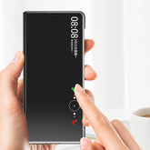 Electroplated Mirror Protective Case with Holder